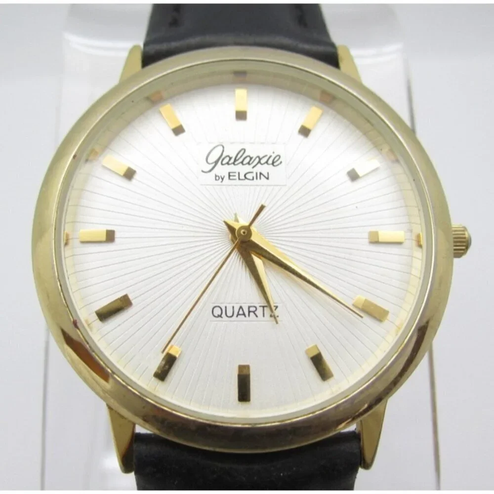 Women‎ Galaxie by Elgin Quartz WR Analog 35mm Round Watch (H949) 
